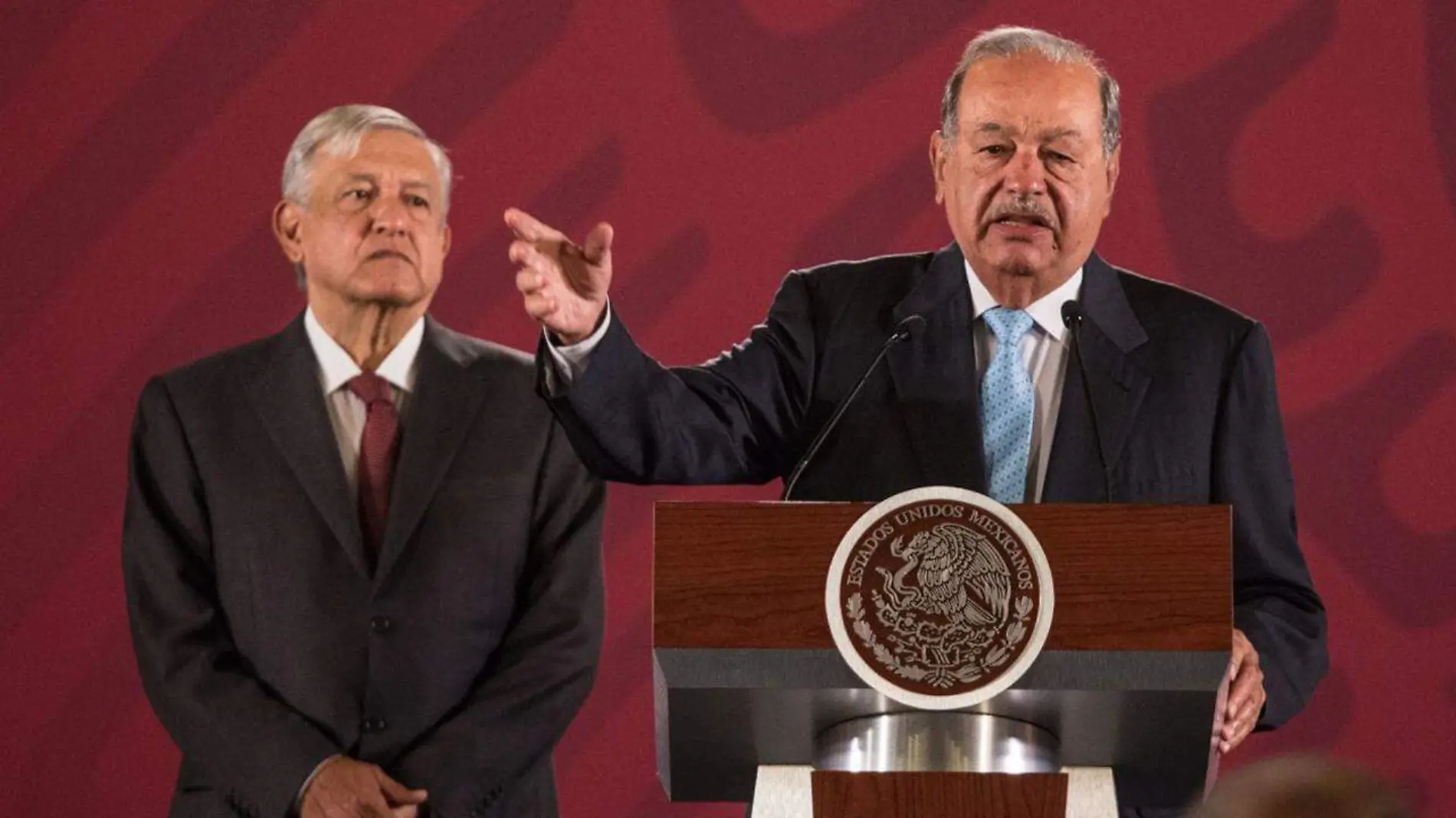 AMLO agradece respaldo a Carlos Slim